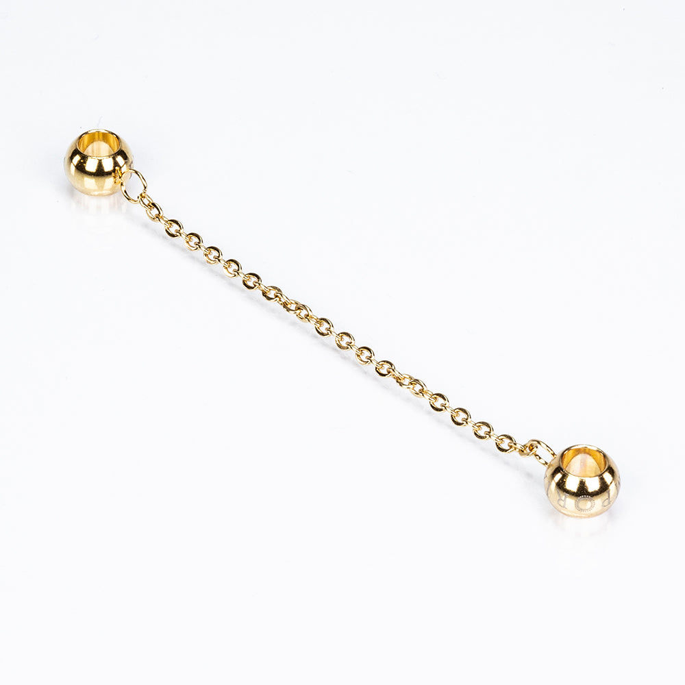 Charm aus goldplattierter Legierung