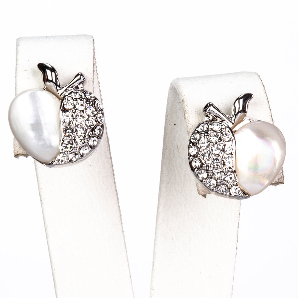 Schmuckgarnitur aus aus goldplattierter Legierung mit blauem Emporia®-Kristall