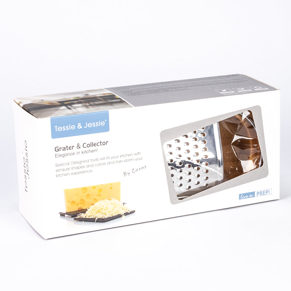 Praktische Gewürzreibe mit Behälter