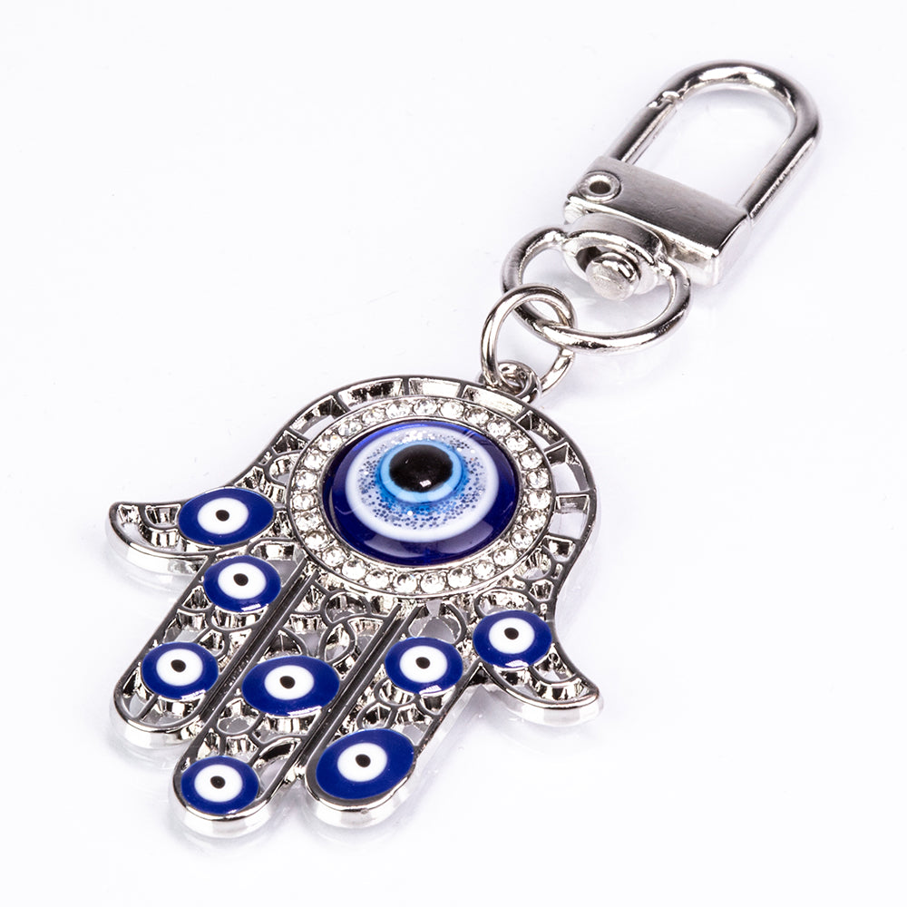 Talisman aus goldplattierter Legierung mit Emaille