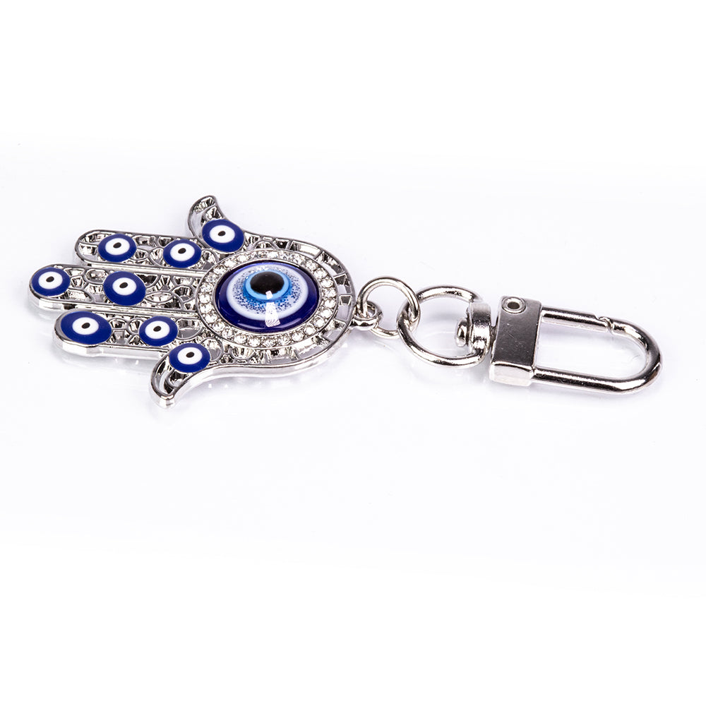 Talisman aus goldplattierter Legierung mit Emaille