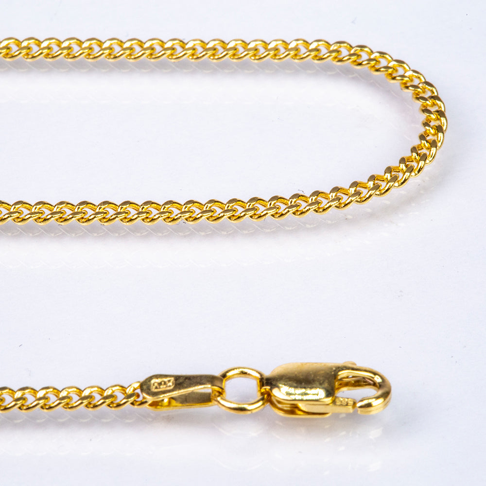 14 Kt Goldhalskette