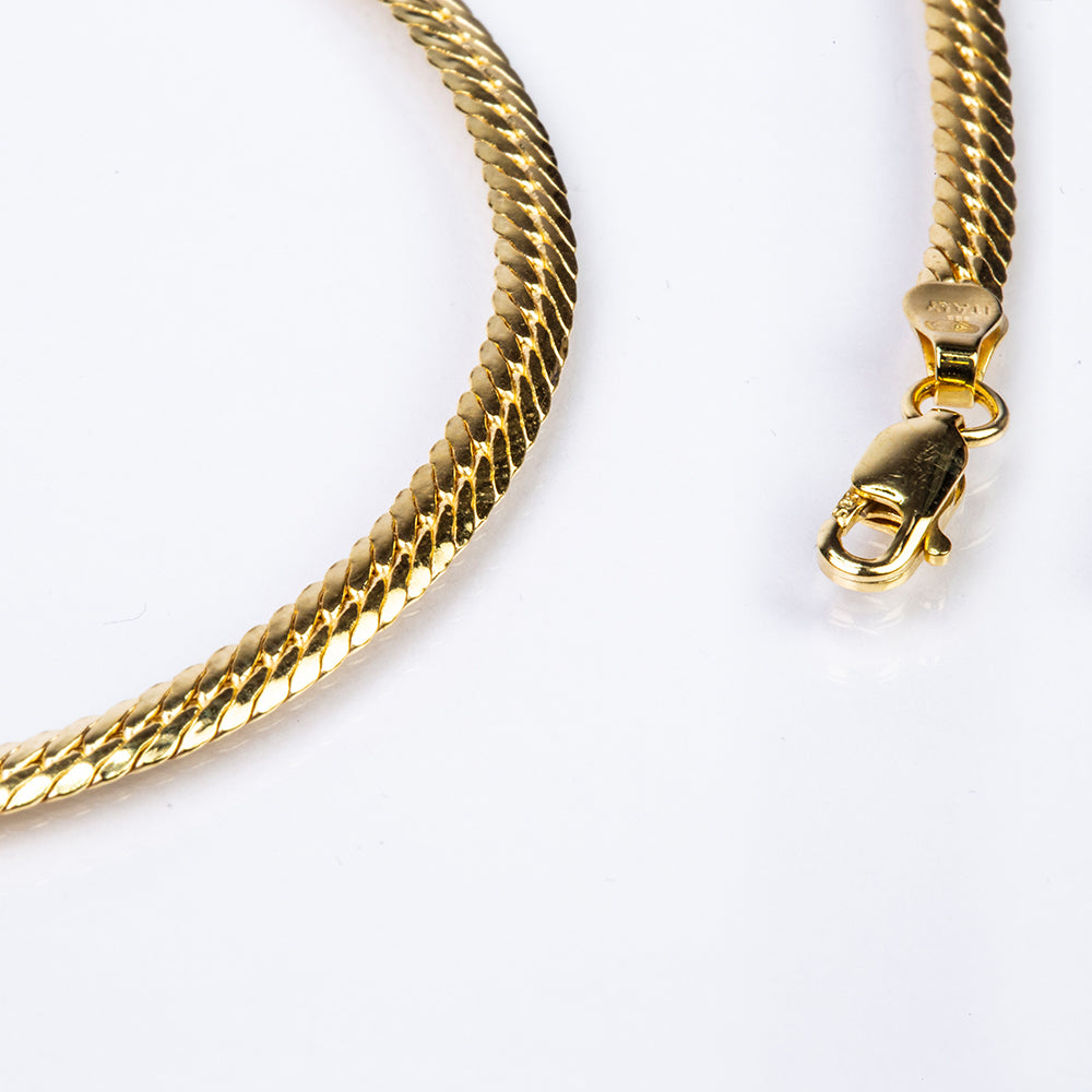 14 Kt Goldhalskette