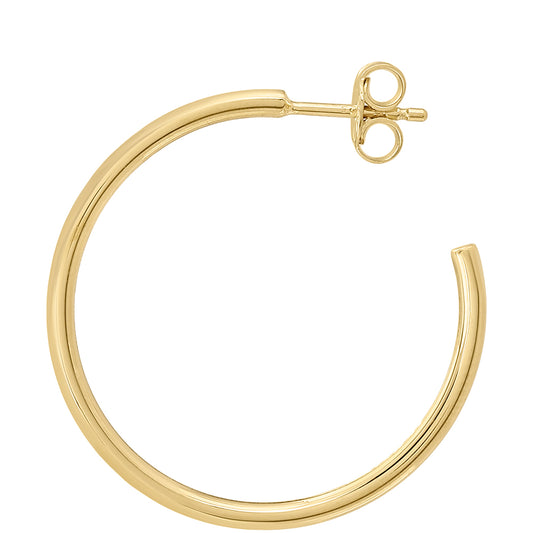 Goldplattierte Silberohrringe