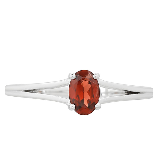 Silberring mit Granat