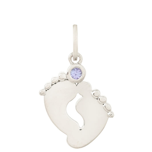 Silberanhänger mit Tansanit