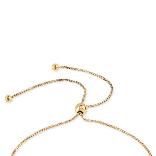 Goldplattiertes Silberarmband mit Regenbogenmondstein