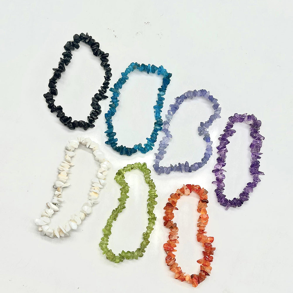 Schmuckgarnitur aus künstlicher Perle mit Tansanit und marokkanischem Amethyst