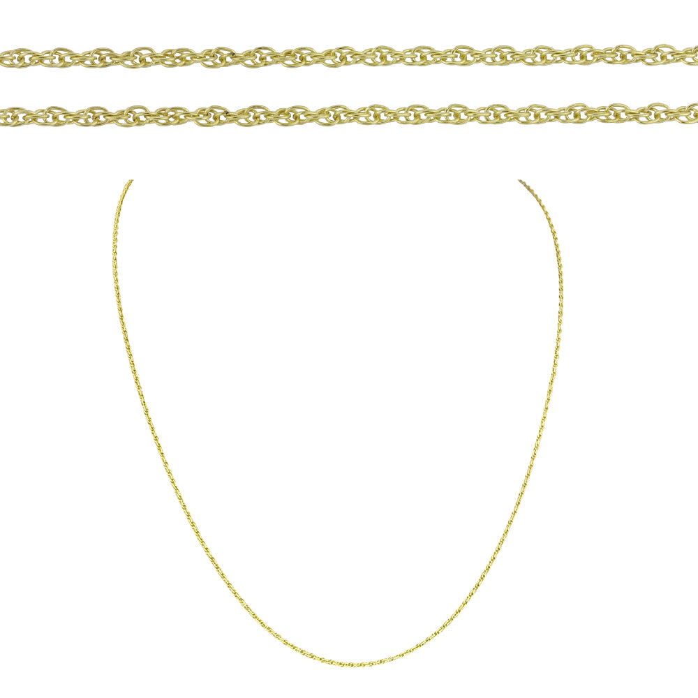 Goldplattierte Silberhalskette