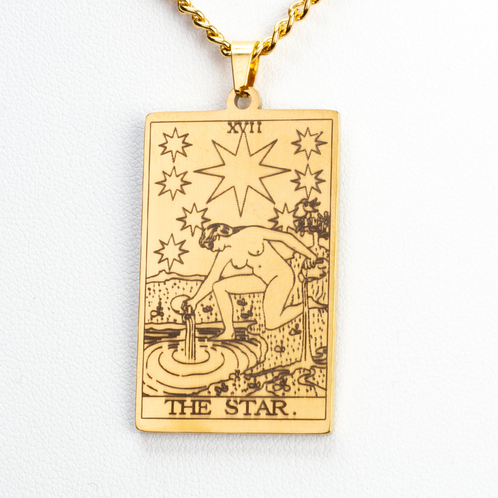Halskette aus goldplattierter Legierung