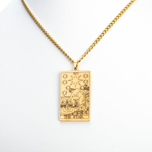 Halskette aus goldplattierter Legierung