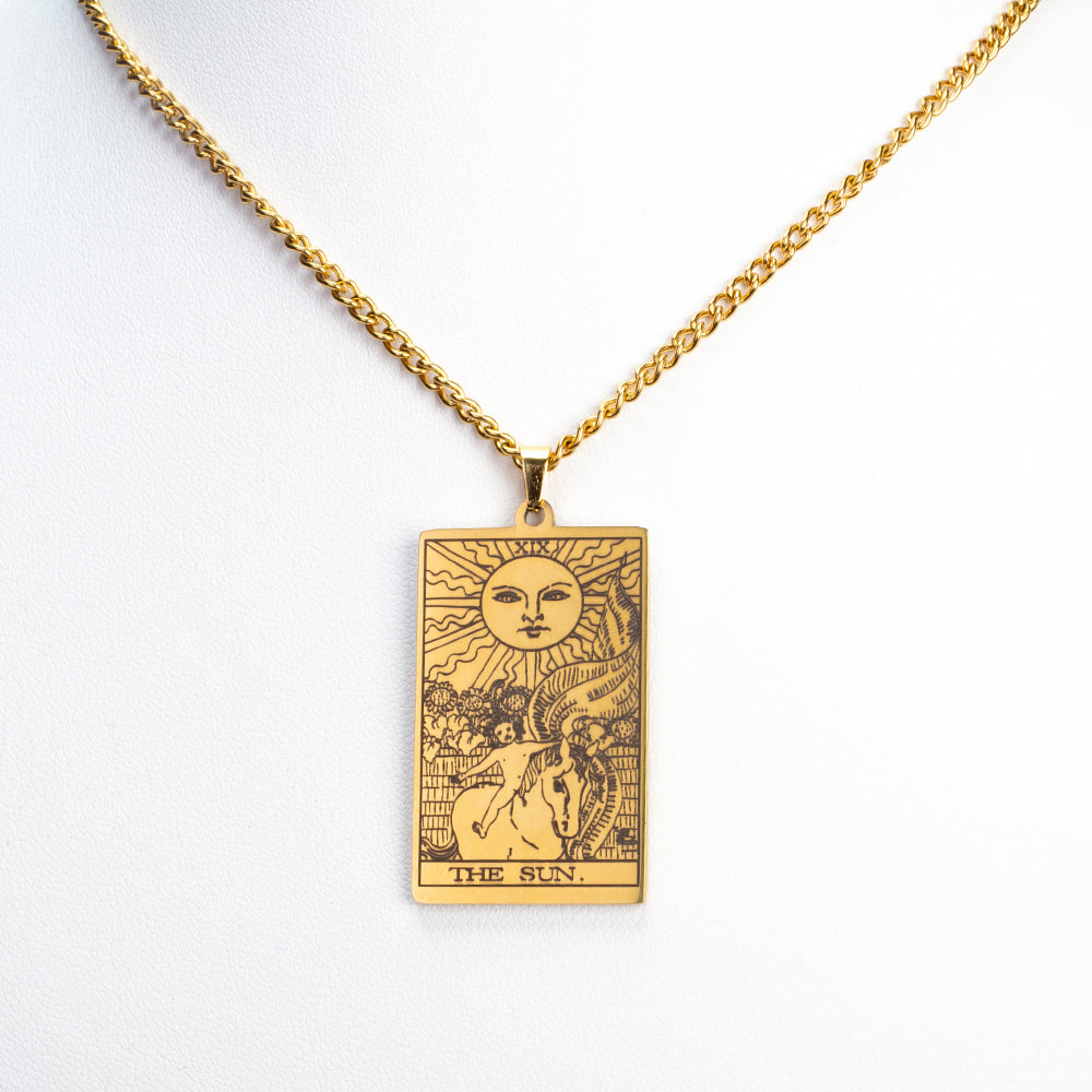 Halskette aus goldplattierter Legierung