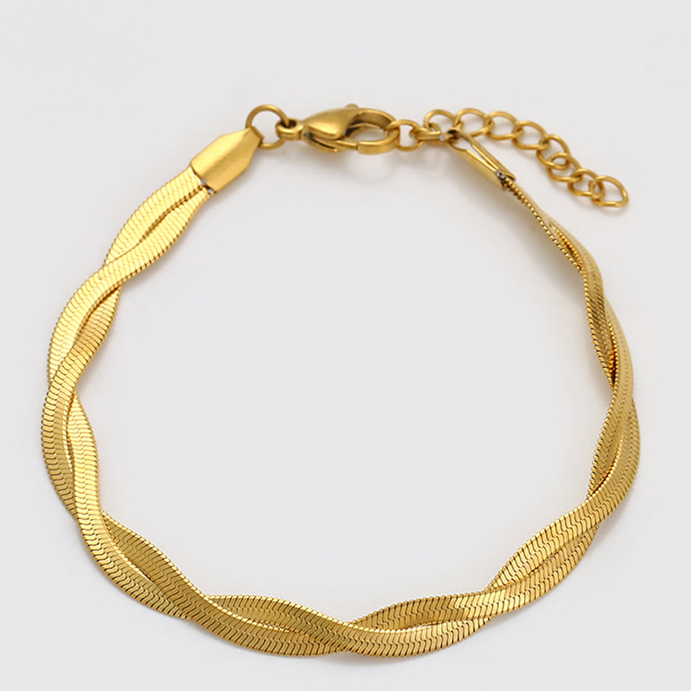 Armband aus goldplattiertesr Legierung