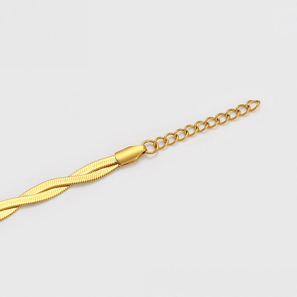 Armband aus goldplattiertesr Legierung
