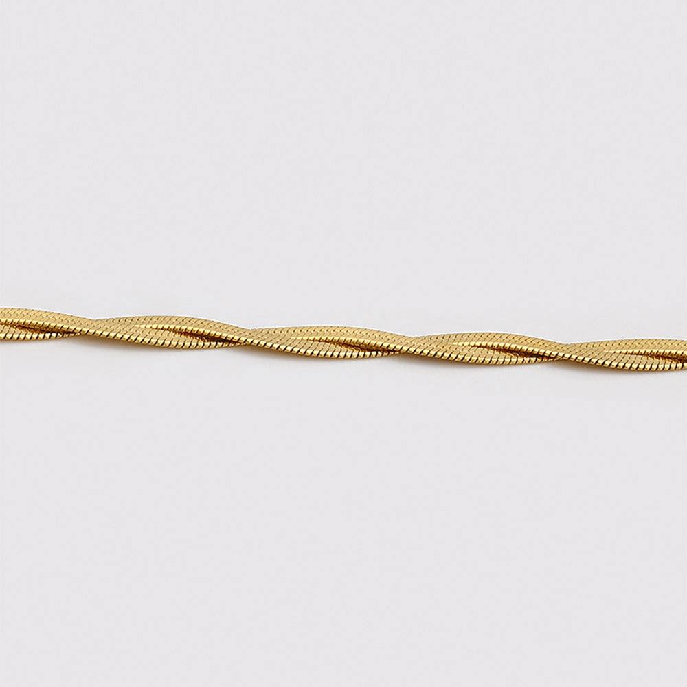Armband aus goldplattiertesr Legierung