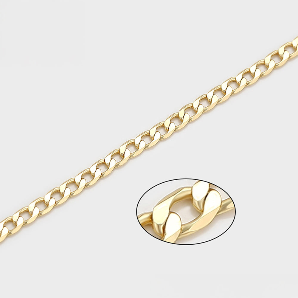 Armband aus goldplattiertesr Legierung