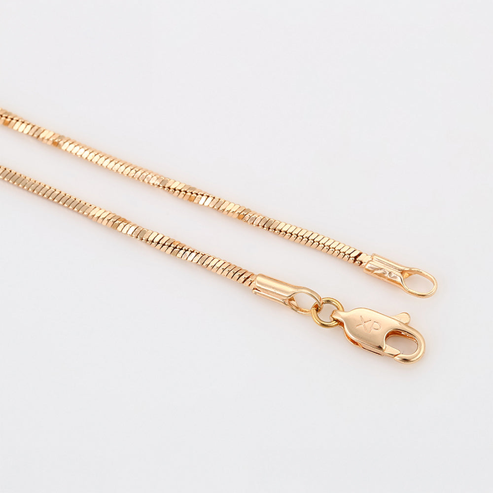 Halskette aus goldplattierter Legierung