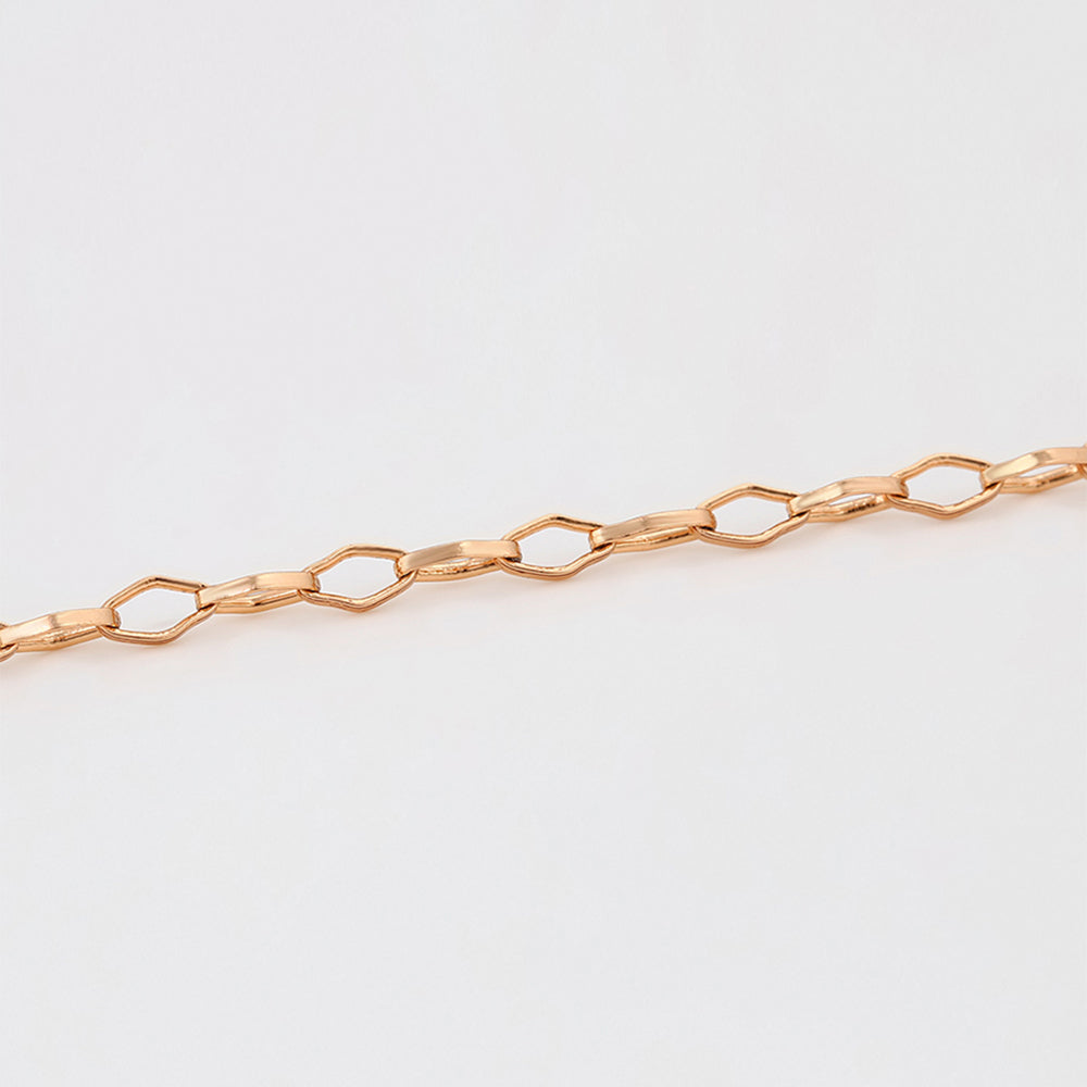 Halskette aus goldplattierter Legierung