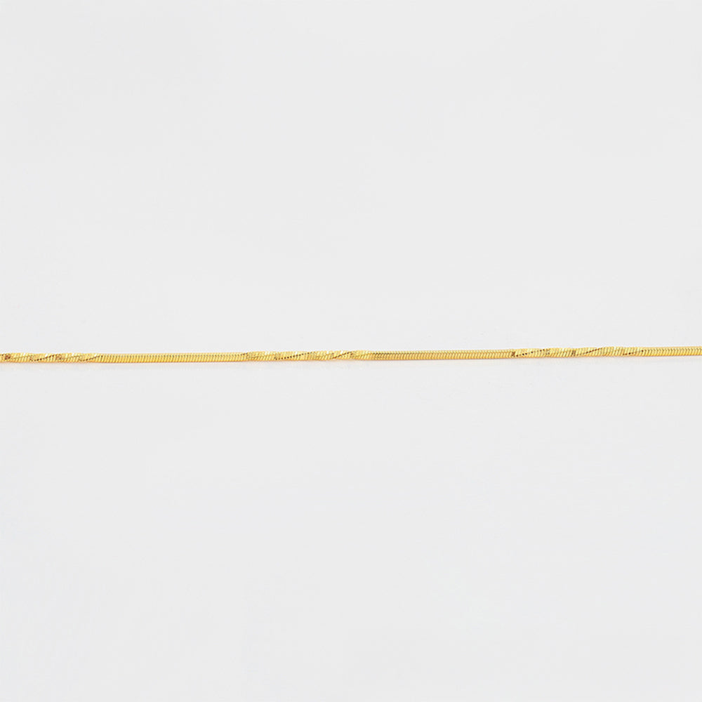 Halskette aus goldplattierter Legierung