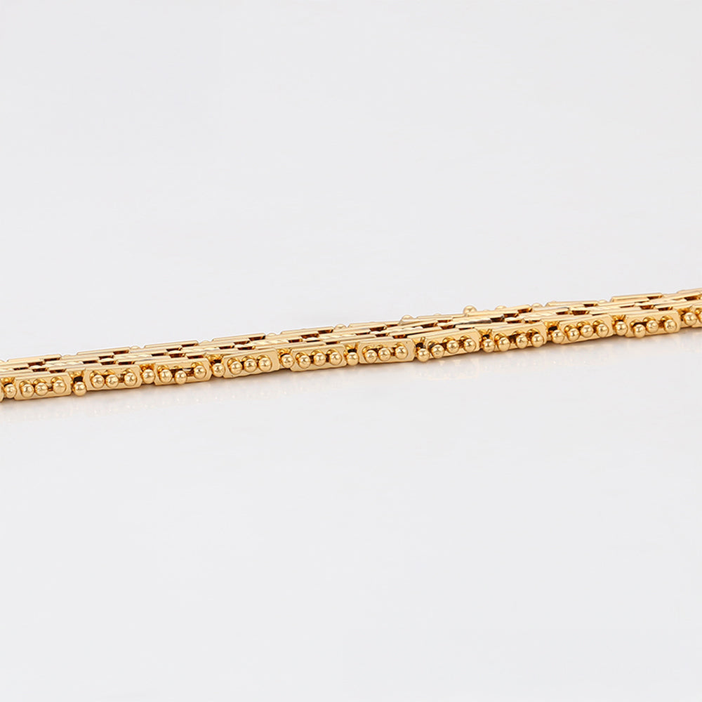 Armband aus goldplattiertesr Legierung