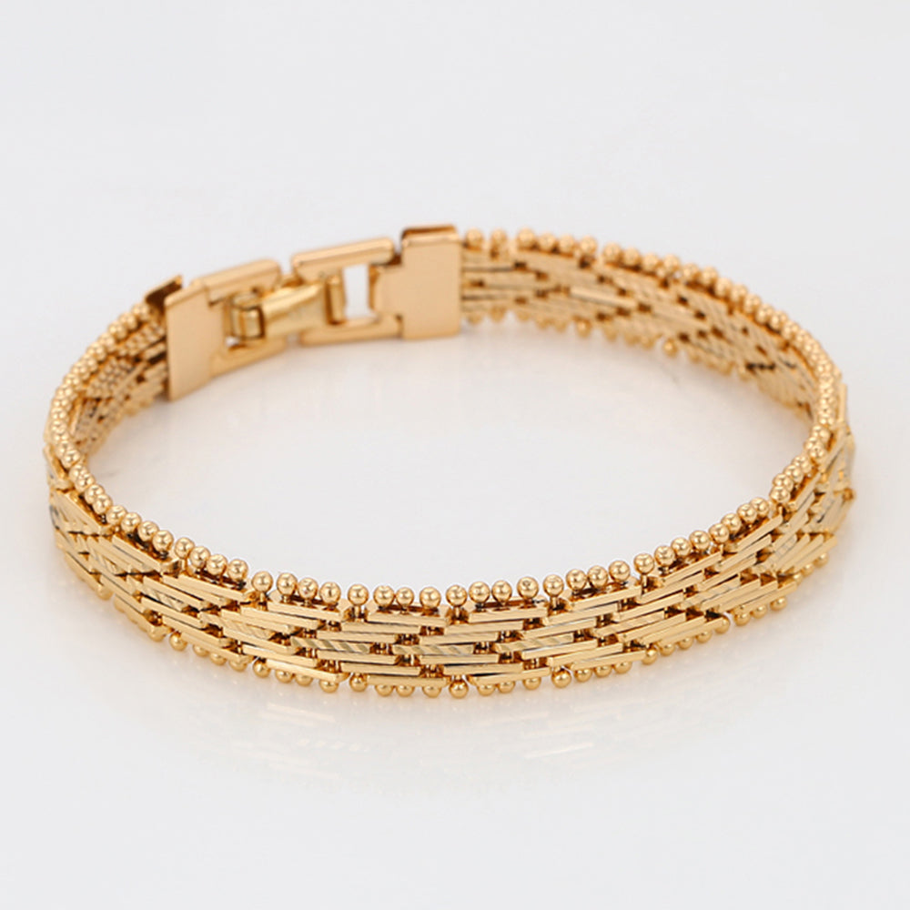 Armband aus goldplattiertesr Legierung