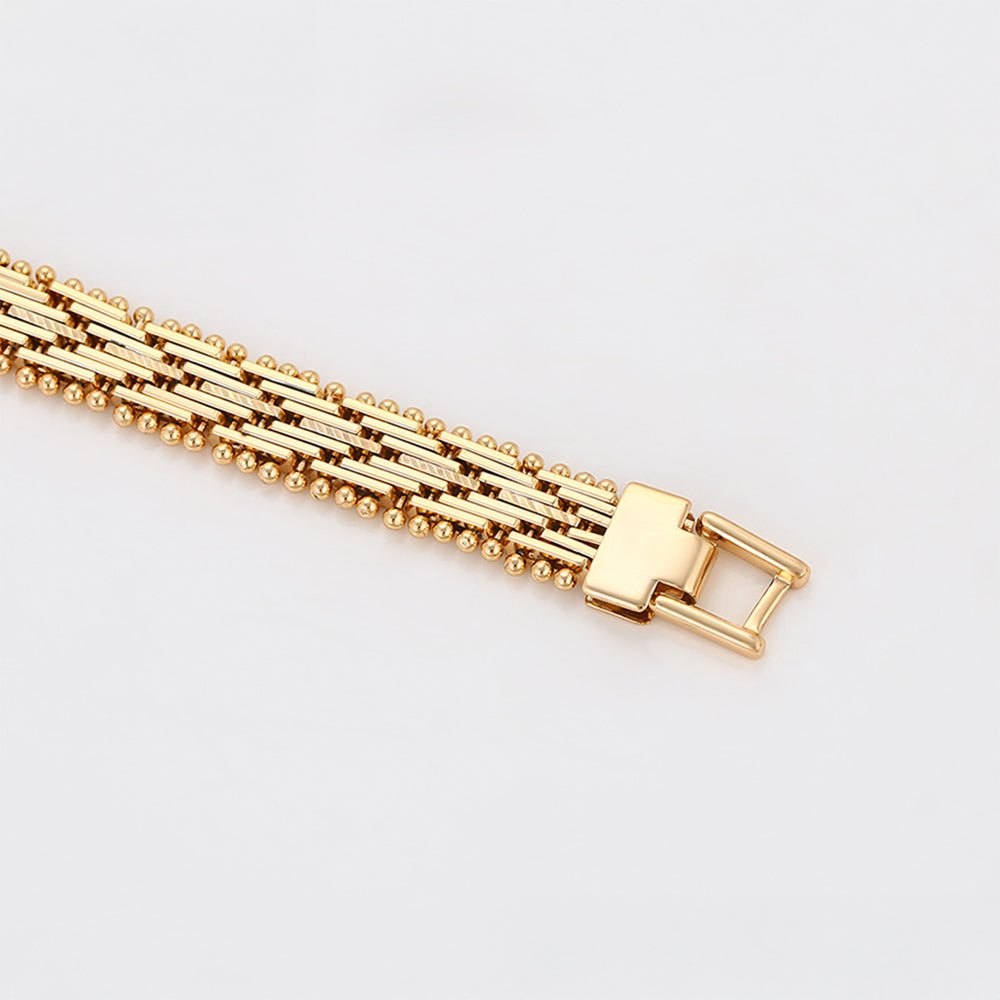 Armband aus goldplattiertesr Legierung