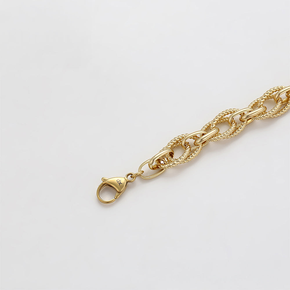 Armband aus goldplattiertesr Legierung
