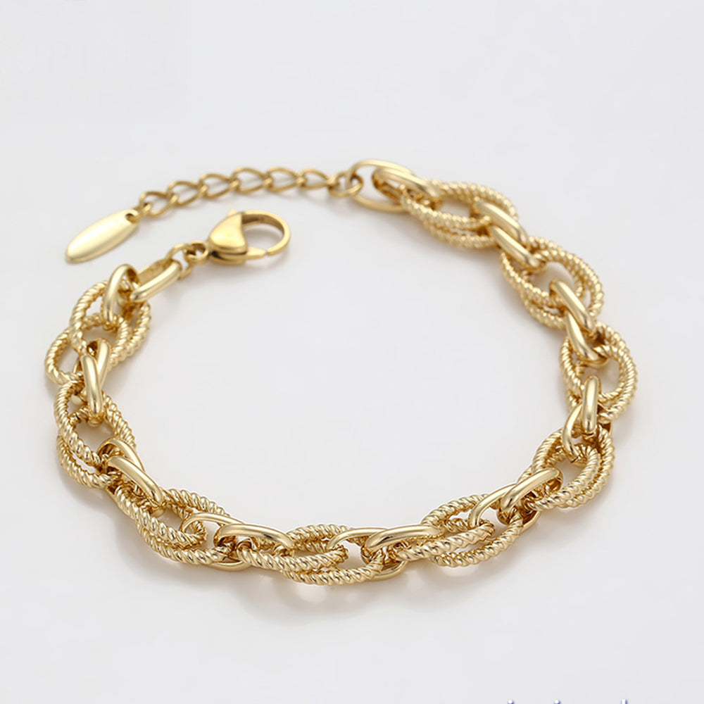 Armband aus goldplattiertesr Legierung
