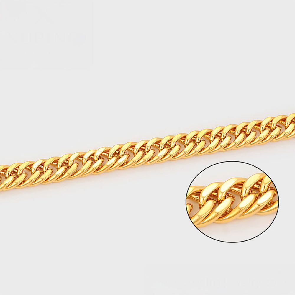 Armband aus goldplattiertesr Legierung