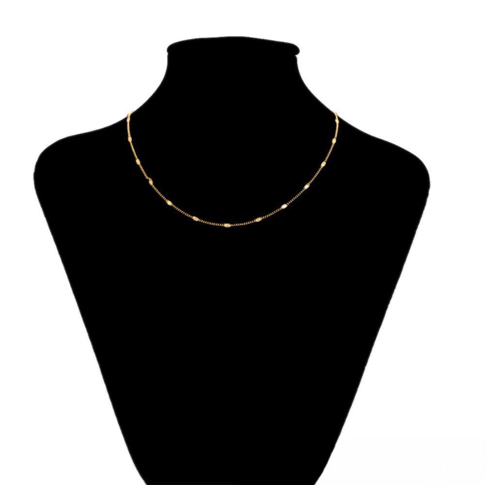Halskette aus goldplattierter Legierung