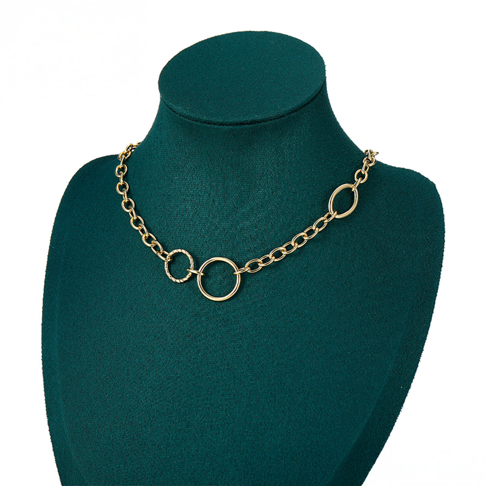 Halskette aus goldplattierter Legierung