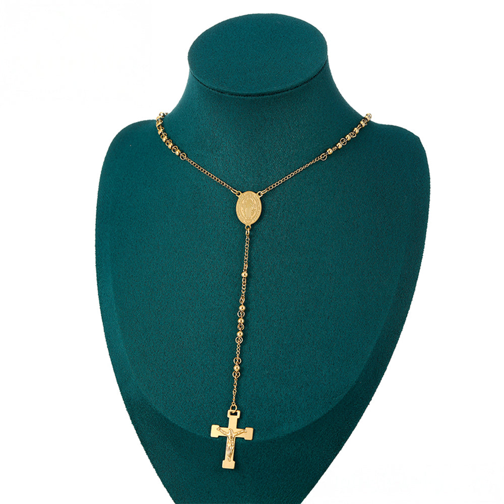 Halskette aus goldplattierter Legierung