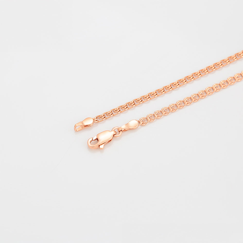 Halskette aus goldplattierter Legierung