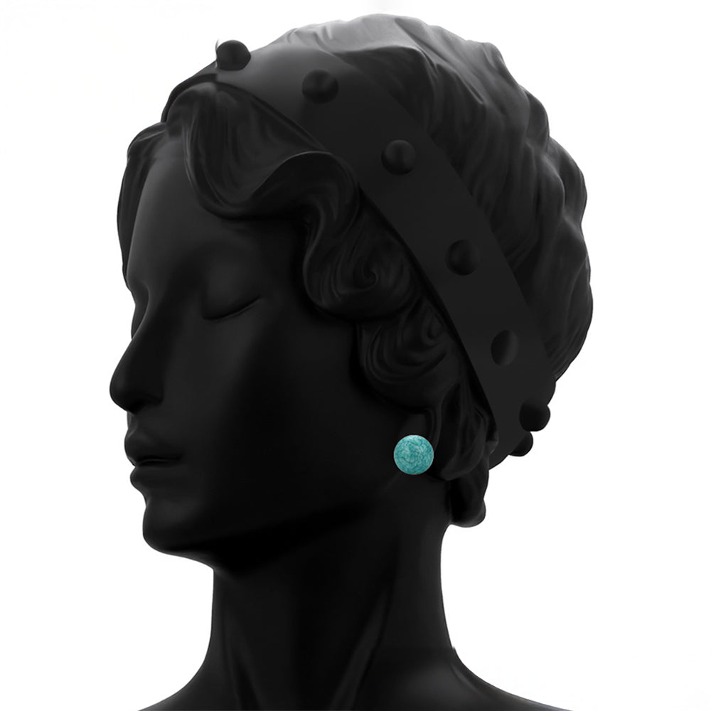 Talisman aus goldplattierter Legierung mit grünem Emporia® Kristall