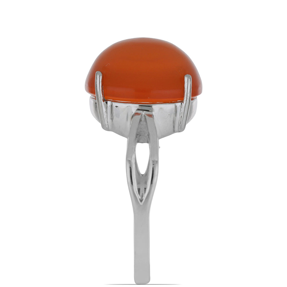 Silberring mit Karneol