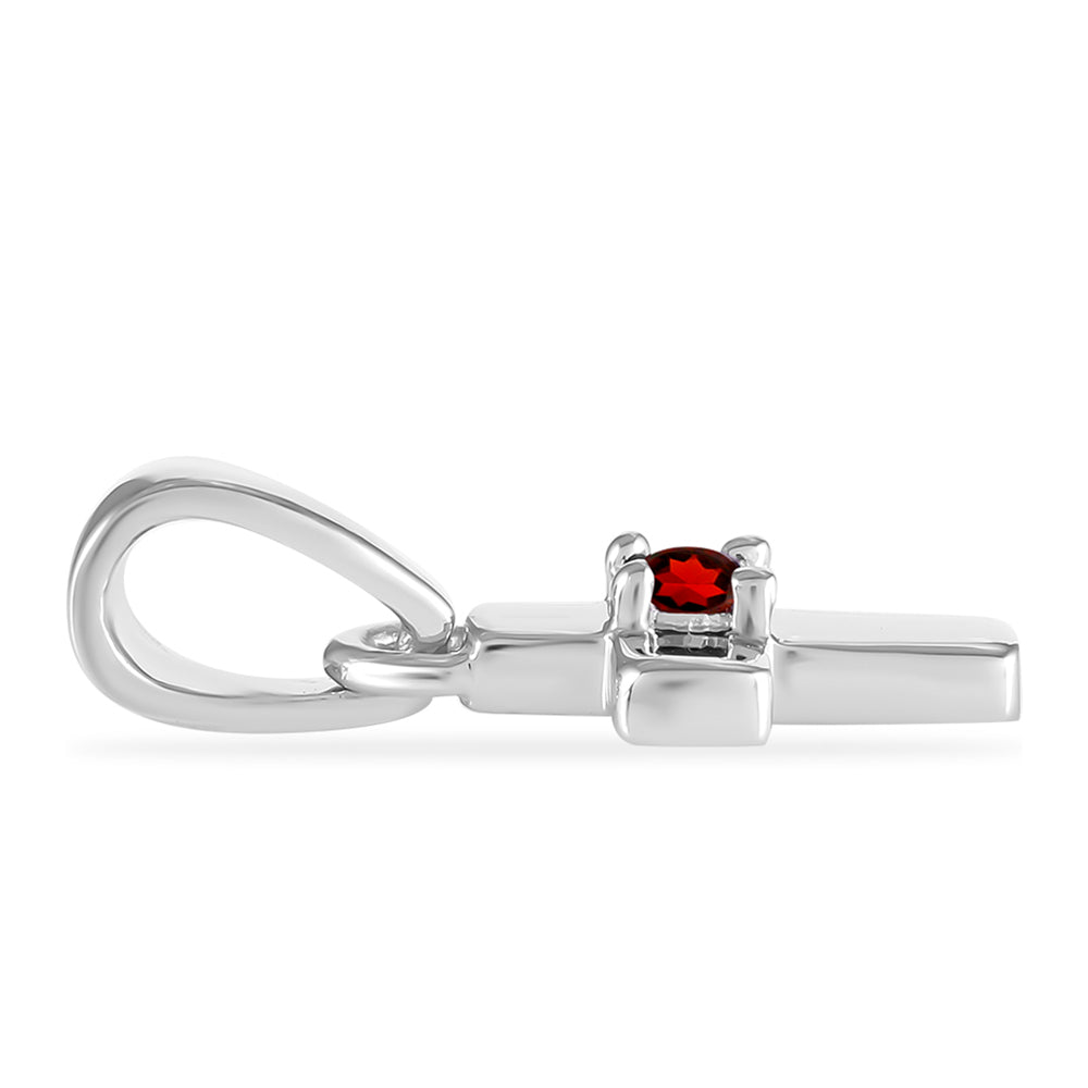 Silberanhänger mit Barton Granat