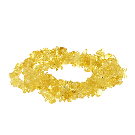 Nugget Armband mit Zitrin aus dem Ural