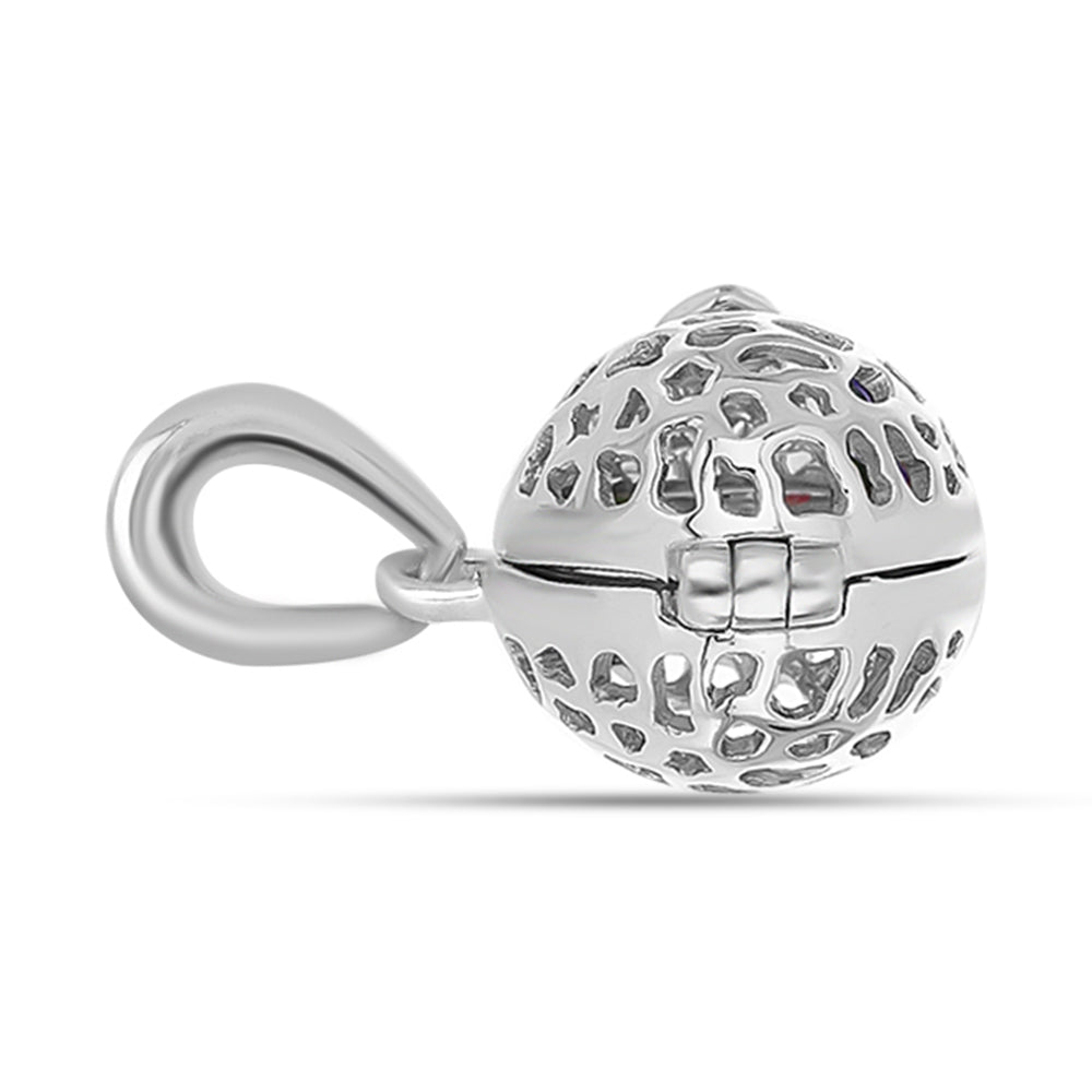 schmuckgarnitur aus Silber mit Tansanit - Klasse AAA und Chromdiopsid