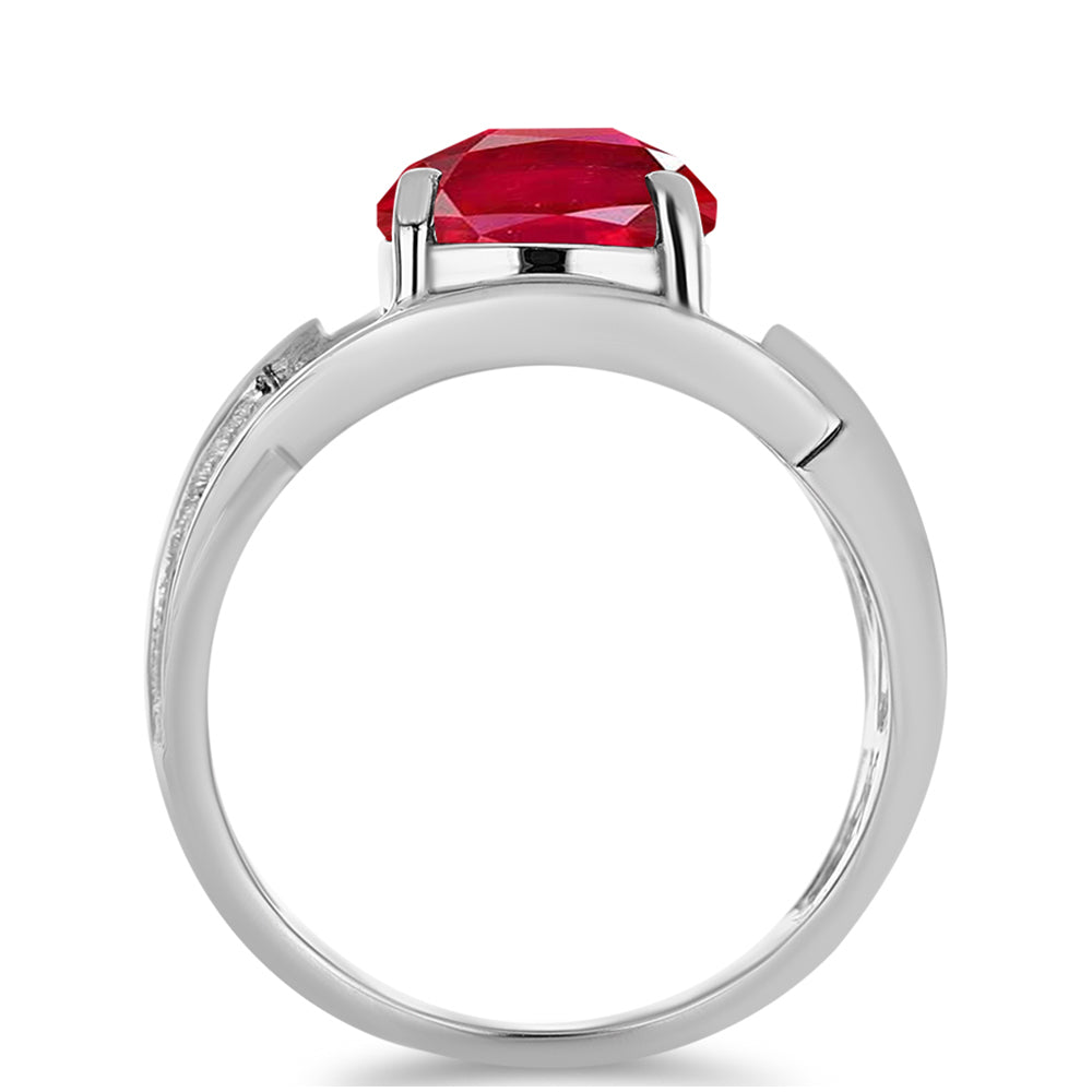 Silberring mit rotem Achat
