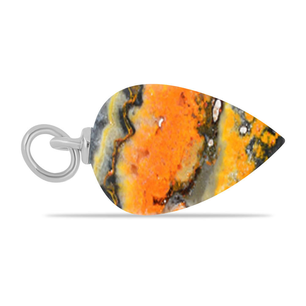 Silberanhänger mit Hummeljaspis