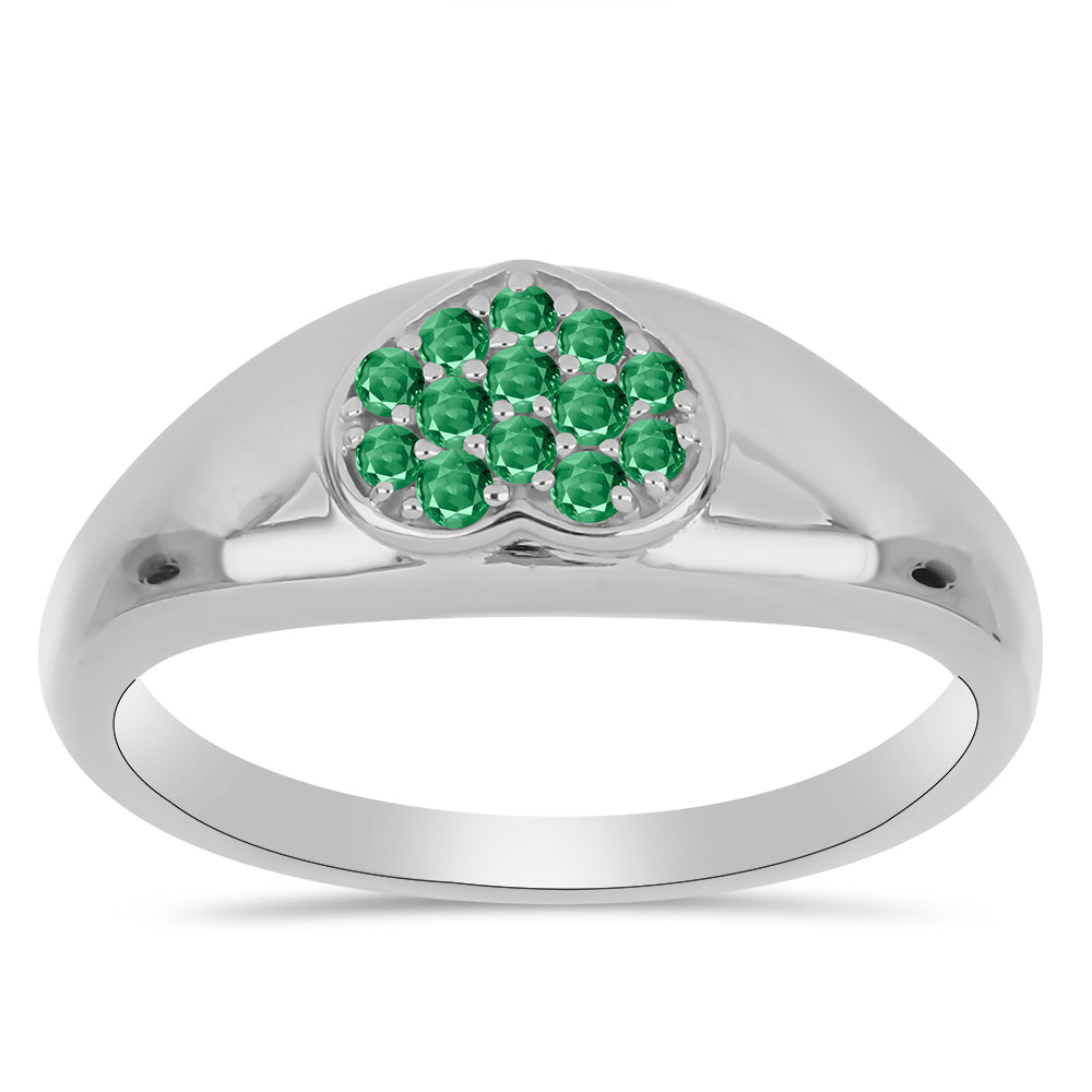 Silberring mit natürlichem Alexandrit