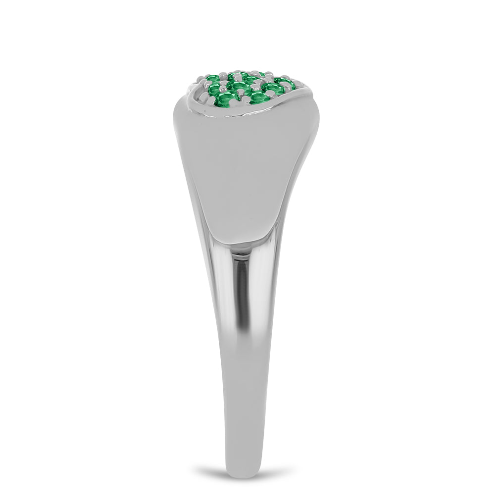Silberring mit natürlichem Alexandrit