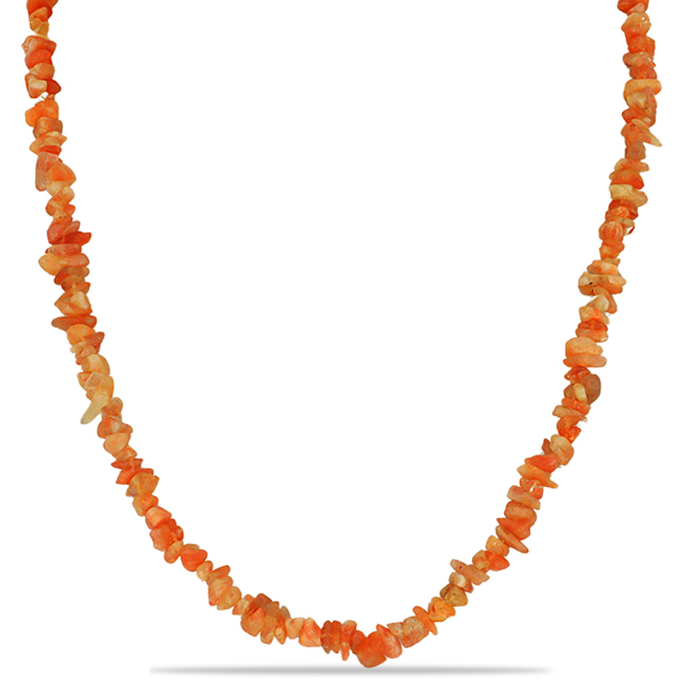 Nugget Halskette mit Sonnenstein aus Oregon