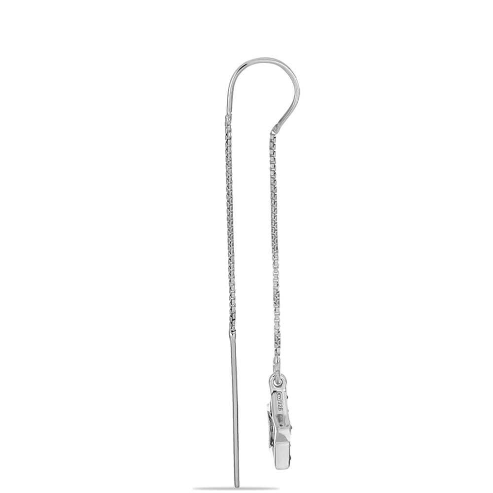 Silberohrringe mit Barton Granat