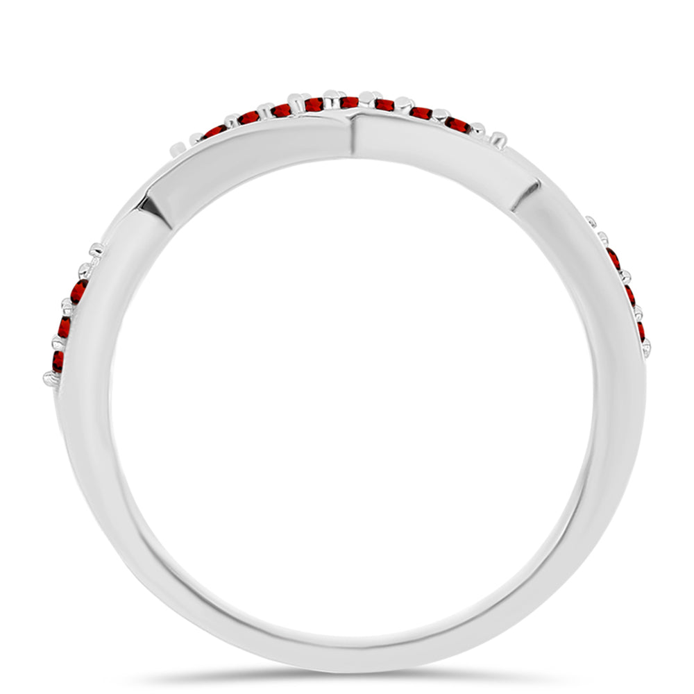 Silberring mit Barton Granat