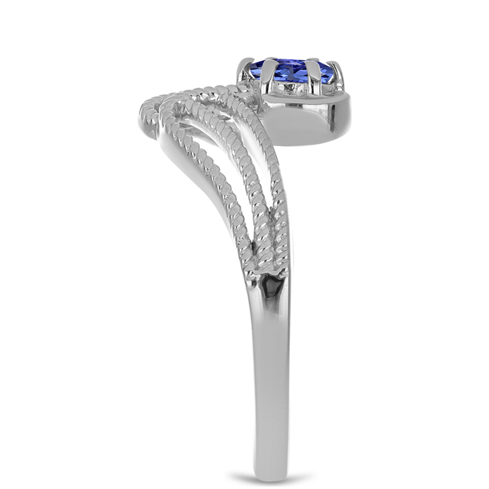 Silberring mit Tansanit