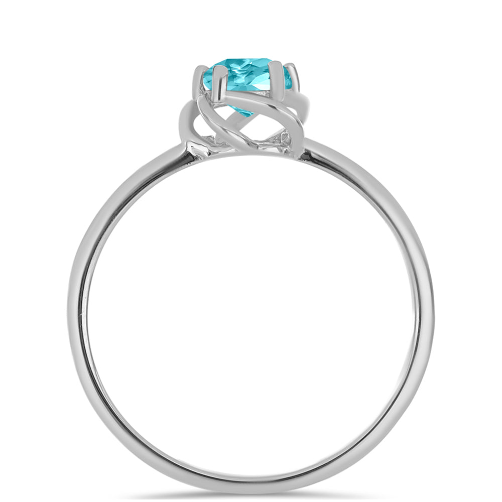 schmuckgarnitur aus Silber mit Paraiba Quarz