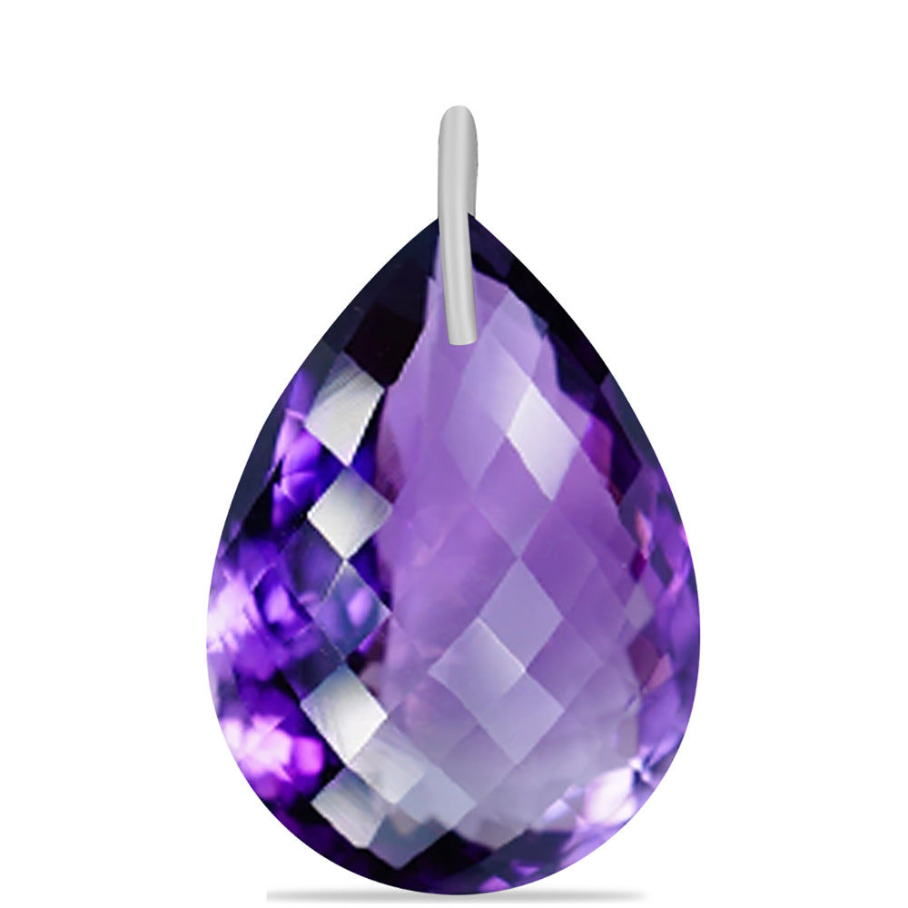 Silberanhänger mit marokkanischem Amethyst