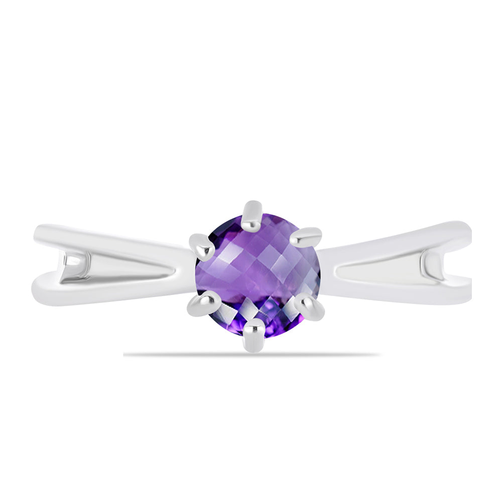 Silberring mit marokkanischem Amethyst
