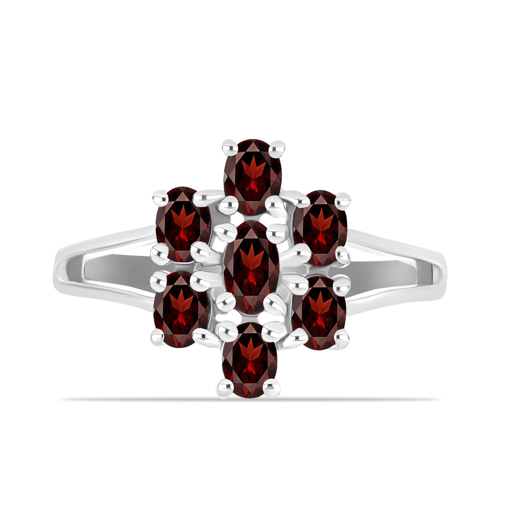Silberring mit Barton Granat